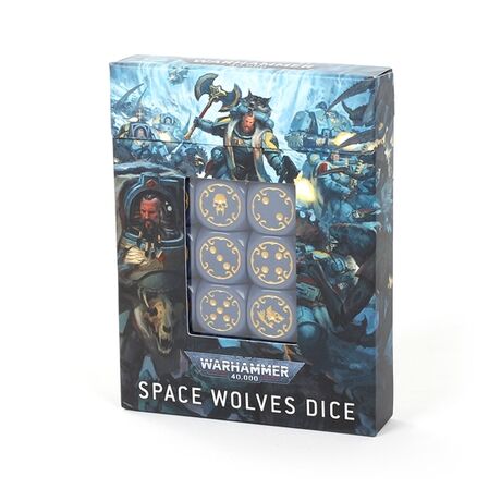 SPACE WOLVES DICE
