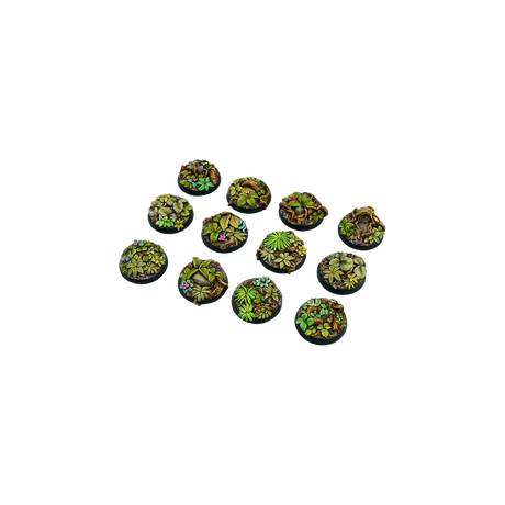 Jungle Bases Round 25mm (5)