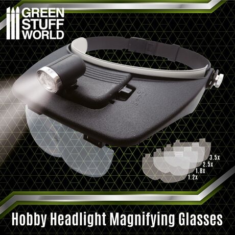 Hobby Headlight Magnifying Glasses