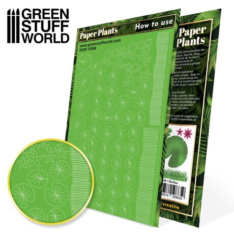 Ninfea Paper Plants