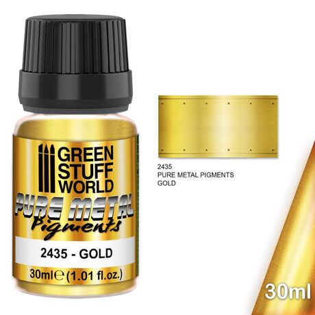 Pure Metal Pigment Gold 30ml