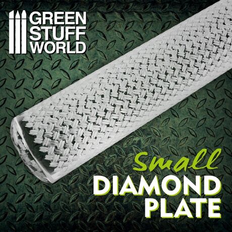 Diamond Plate Small Rolling Pin