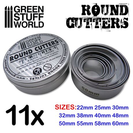 Round Cutters (11 pieces)