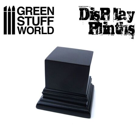 Block Plinth 4x4cm Black