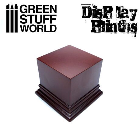 Block Plinth 6x6cm Hazelnut