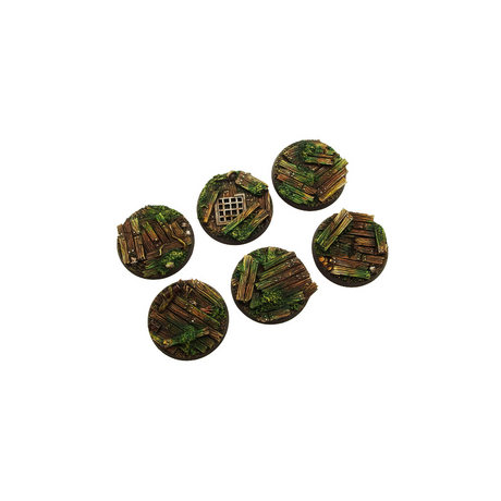 Wood Bases Round 40mm (2)