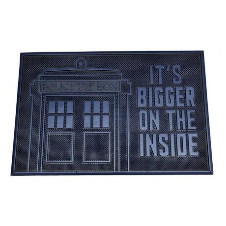 BIGGER ON THE INSIDE DOORMAT 40x60cm