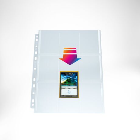 Gamegenic Ultrasonic 9-Pocket Page Clear Top-Loading