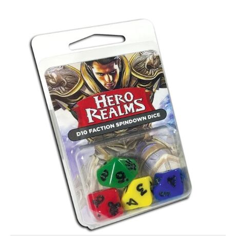 Hero Realms D10 Faction Dice (4)