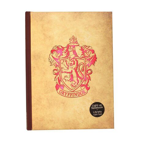 GRYFFINDOR LIGHT-UP NOTEBOOK