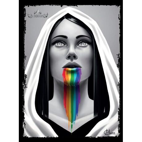 Zauberhand® Art Sleeves 3: Rainbow Face