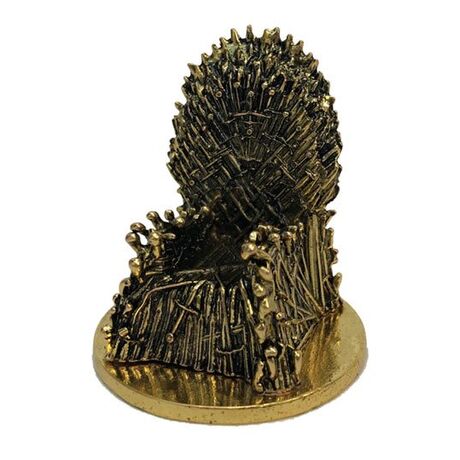 IRON THRONE DIE CAST METAL MINIATURE