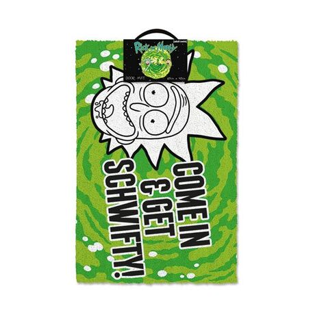 Rick and Morty Doormat Get Schwifty 40 x 57 cm