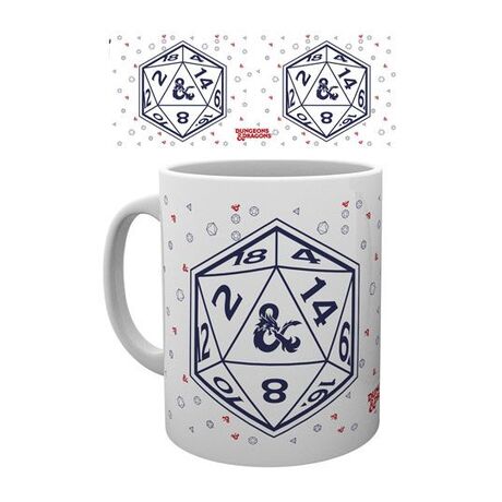 Dungeons & Dragons Mug D20