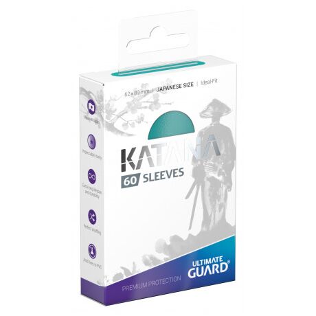 KATANA SLEEVES STANDARD TURQUOISE (60)