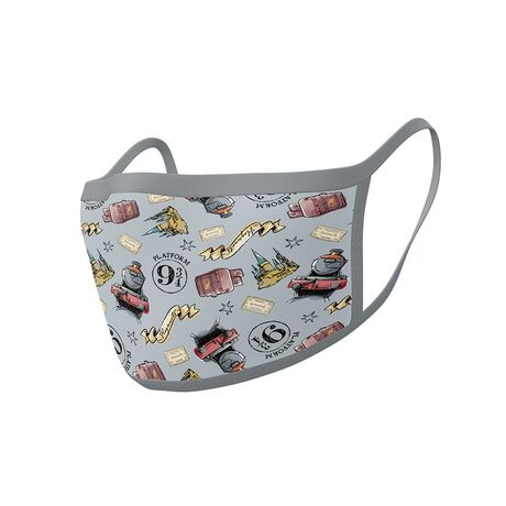 FACE COVERS 2-PACK HARRY POTTER HOGWARTS EXPRESS