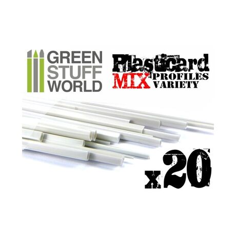 ABS Plasticard Combo-Mix Profiles (20)