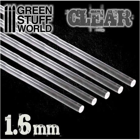 Acrylic Clear Rods 1.6mm