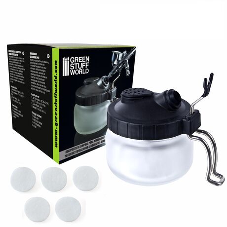 AIRBRUSH CLEANING POT
