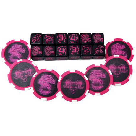 Shadowrun Dice & Edge Tokens