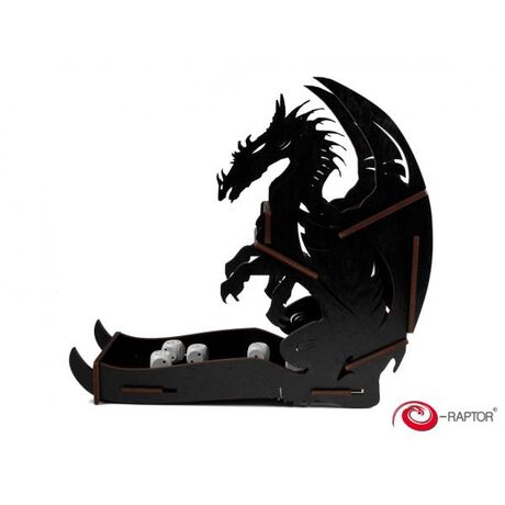 e-Raptor Dice Tower Dragon Black