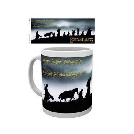 Lord of the Rings Fellowship Mug Ceramic