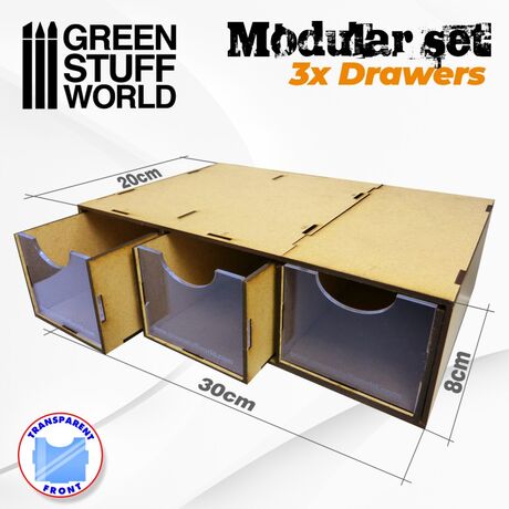 Drawer Module x3