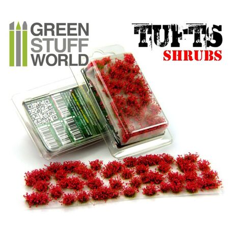 Red Shrub Tufts 6mm (50+)