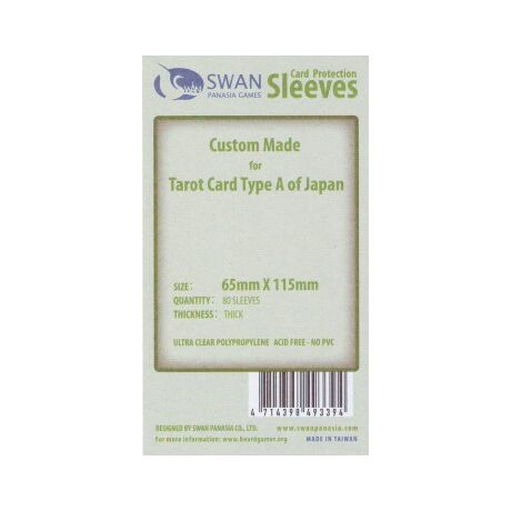 Swan Sleeves 65mm X 115mm TAROT TYPE A JAPAN