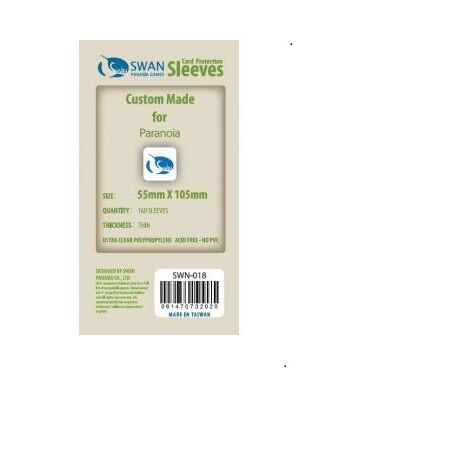 Swan Sleeves 5.5cm X 10.5cm