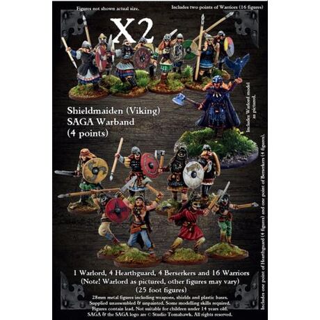 Shieldmaiden Warband (4 Points)