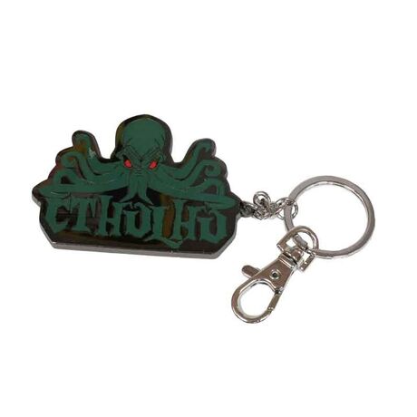Cthulhu Logo 7 cm Metal Keychain