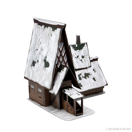 The Lodge Papercraft Set - D&D Icons of the Realms: Icewind Dale: Rime of the Frostmaiden