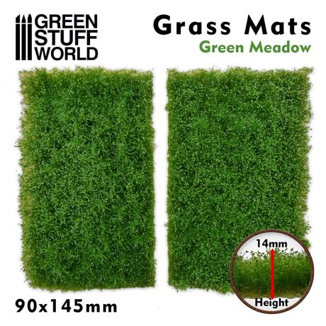 Grass Mat Cut-out Green Meadow