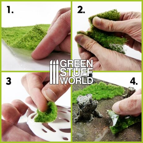 Grass Mat Cut-out Green Meadow
