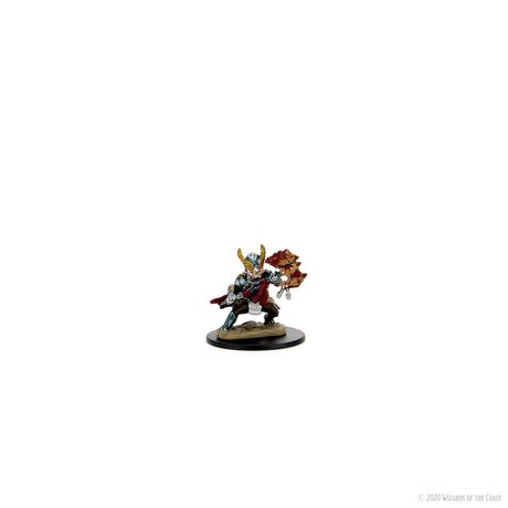 Halfling Female Fighter - Icons of the Realms Premium