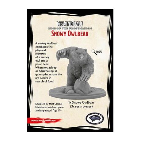 D&D Collector's Series: Snowy Owlbear
