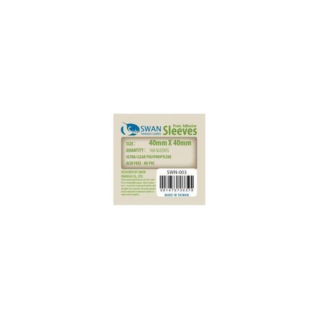 Swan Card Sleeves 4cm X 4cm