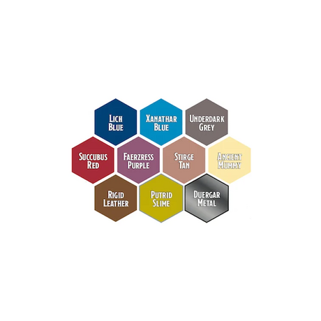 D&D Underdark Paint Set