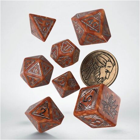 The Witcher Dice Set: Geralt  - The Monster Slayer