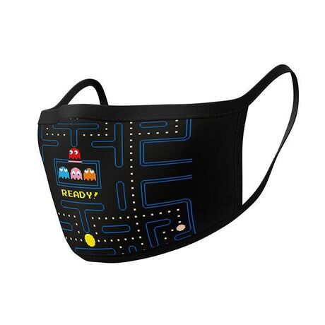 Pac-Man Face Covers Ready! (2-Pack)
