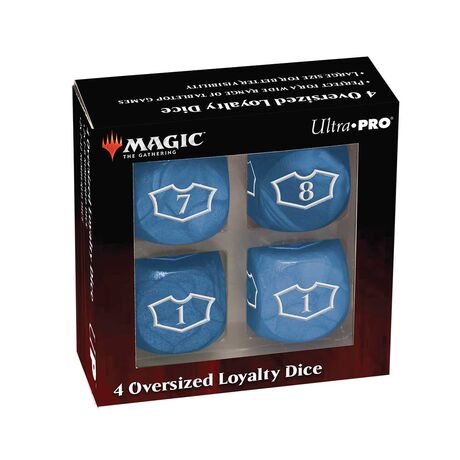 Magic Oversized Loyalty Dice 22mm Island (4)