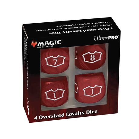 Magic Oversized Loyalty Dice 22mm Mountain (4)