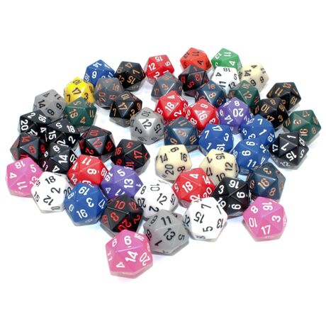 Opaque Polyhedral Dice: D20