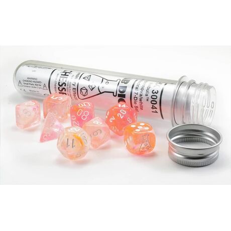 Lab Dice™ Nebula® Supernova/White 7D Set