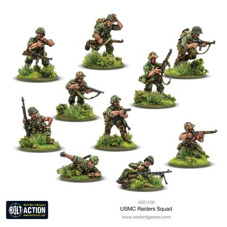 US Marine Raider Squad