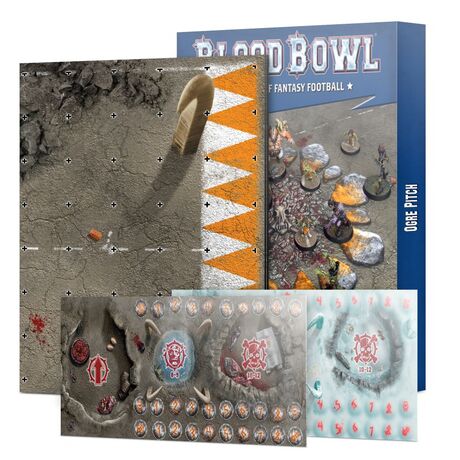 Blood Bowl: Ogre Pitch & Dugouts