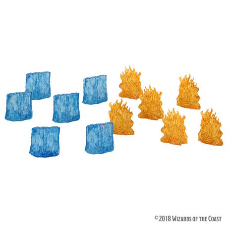 Spell Effects Wall of Fire & Wall of Ice