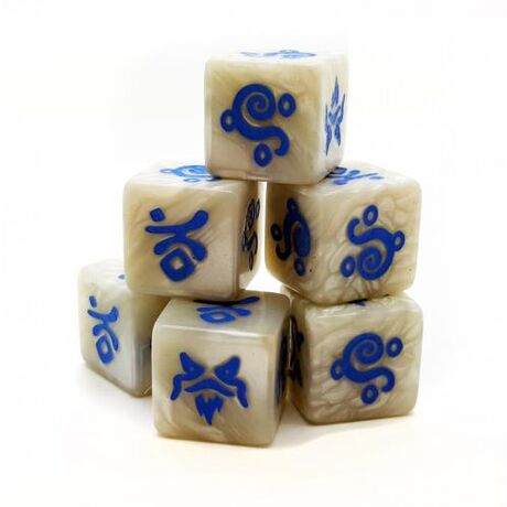 Age of Magic Magic System Dice (6)