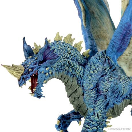 Adult Blue Dragon Premium Figure - D&D Icons of the Realms